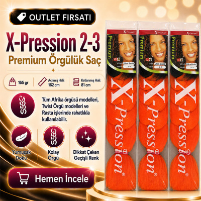 3 Paket - Afrika Örgüsü Ve Rasta İçin Sentetik Ombreli Saç 2-3 3 Paket - Afrika Örgüsü Ve Rasta İçin Sentetik Ombreli Saç 2-3