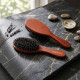 Kaynak Saç Açma Fırçası - Doğal Ahşap Maun