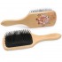 Ahşap, Topuzsuz ve Baskılı Saç Açma Fırçası - JT8586-10