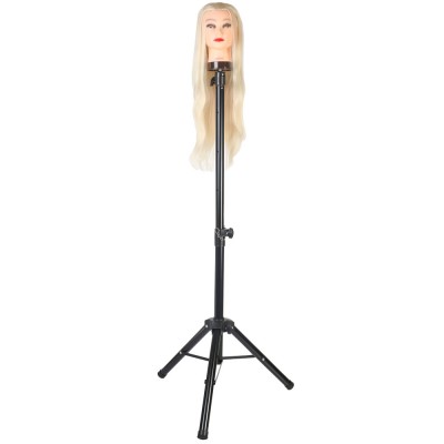 Kuaför Eğitim Mankeni İçin Metal Tripod - Siyah + Taşıma Çantası Kuaför Eğitim Mankeni İçin Metal Tripod - Siyah + Taşıma Çantası