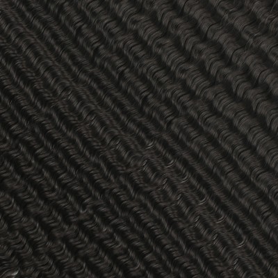 Rus Afro Dalgası Saç - Siyah