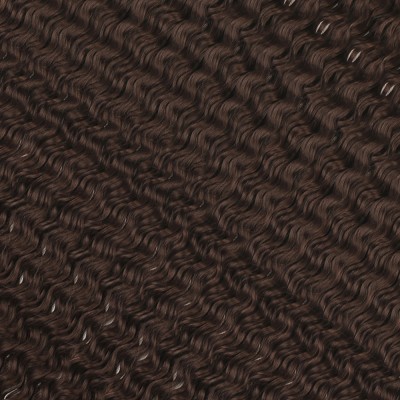 Rus Afro Dalgası Saç - Kahverengi