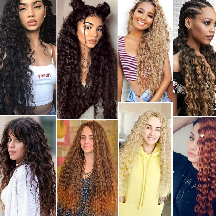 Rus Afro Dalgası Saç - Kumral