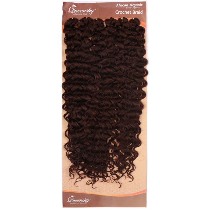 QueenSky Afro Dalgası Saç - 75cm - 240gr - Kahverengi QueenSky Afro Dalgası Saç - 75cm - 240gr - Kahverengi