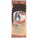 QueenSky Afro Dalgası Saç - 75cm - 240gr - Koyu Kahve Platin Ombre