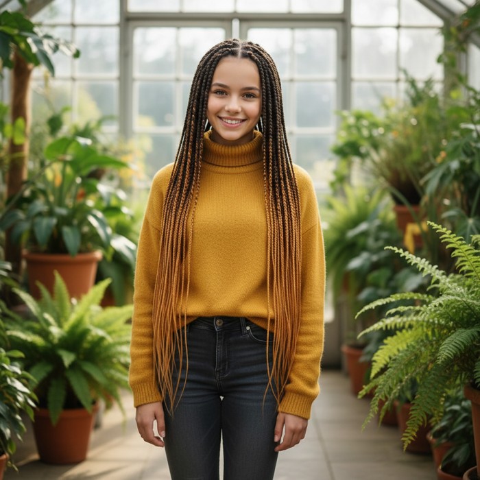 Afrika Örgüsü Ve Rasta İçin Sentetik Ombreli Saç - Siyah / Hardal Sarı Afrika Örgüsü Ve Rasta İçin Sentetik Ombreli Saç - Siyah / Hardal Sarı