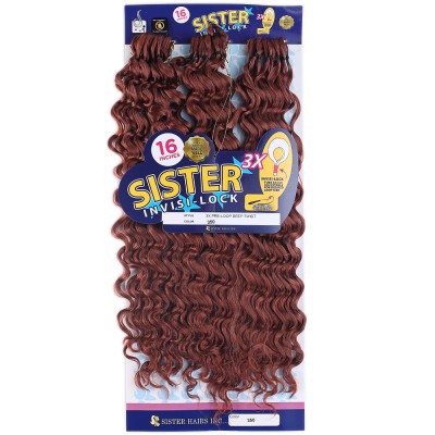 Sister Afro Dalgası Saç - Kızıl Bakır 350 Sister Afro Dalgası Saç - Kızıl Bakır 350