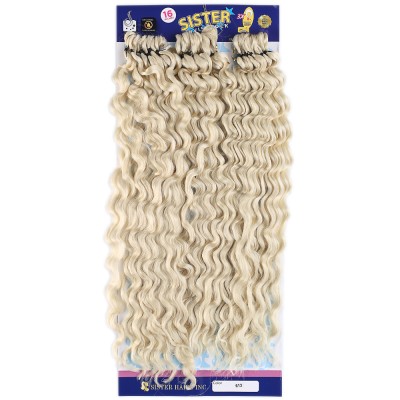  Sister Afro Dalgası Saç - Platin 613