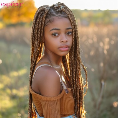  Sentetik Örgülük Saç Esperer 100 Gr. - Küllü Kumral