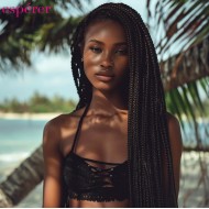 Sentetik Örgülük Saç Esperer 100 Gr. - Koyu Kestane Sentetik Örgülük Saç Esperer 100 Gr. - Koyu Kestane