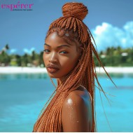 Sentetik Örgülük Saç Esperer 100 Gr. - Bakır Sentetik Örgülük Saç Esperer 100 Gr. - Bakır