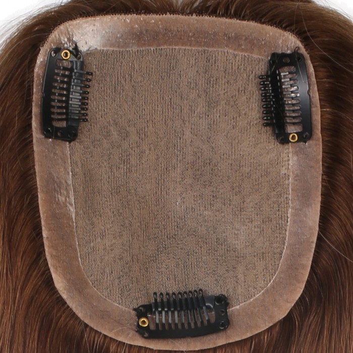 Kahverengi / Beyaz Platin Ombreli Baby Taban Tepelik - 10x12cm