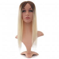 Kahverengi / Beyaz Platin Ombreli Baby Taban Tepelik - 13x14cm