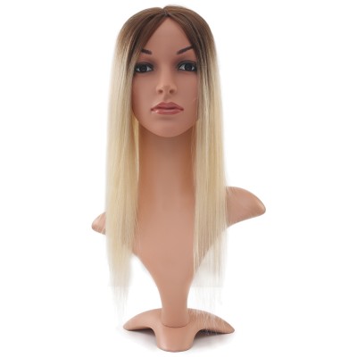 Kahverengi / Beyaz Platin Ombreli Baby Taban Tepelik - 13x14cm