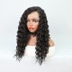 Siyah Yoğun Dalgalı Orta Boy Fiber Sentetik Tül Peruk Siyah Yoğun Dalgalı Orta Boy Fiber Sentetik Tül Peruk
