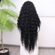 Siyah Fiber Sentetik Tül Peruk
