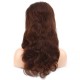 Dalgalı Front Lace Gerçek Tül Peruk - Açık Kahve - 60-65cm Dalgalı Front Lace Gerçek Tül Peruk - Açık Kahve - 60-65cm