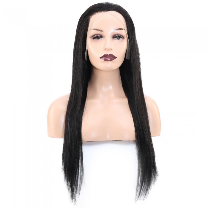 Front Lace Gerçek Tül Peruk Düz - Doğal - 65-70cm Front Lace Gerçek Tül Peruk Düz - Doğal - 65-70cm