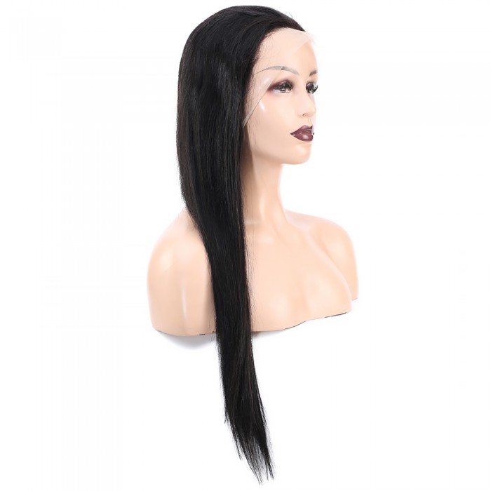 Front Lace Gerçek Tül Peruk Düz - Doğal - 65-70cm Front Lace Gerçek Tül Peruk Düz - Doğal - 65-70cm