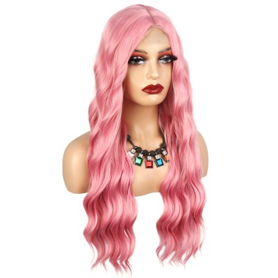 Pembe Dalgalı Tül Peruk Pembe Dalgalı Tül Peruk