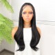 Siyah Fiber Sentetik Hafif Dalgalı Tül Peruk