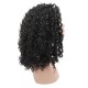 Siyah Yoğun Dalga Afro Dalga Tül Peruk