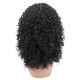 Siyah Yoğun Dalga Afro Dalga Tül Peruk