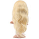 Gerçek Front Lace Dalgalı Platin Tül Peruk - 55-60cm Gerçek Front Lace Dalgalı Platin Tül Peruk - 55-60cm