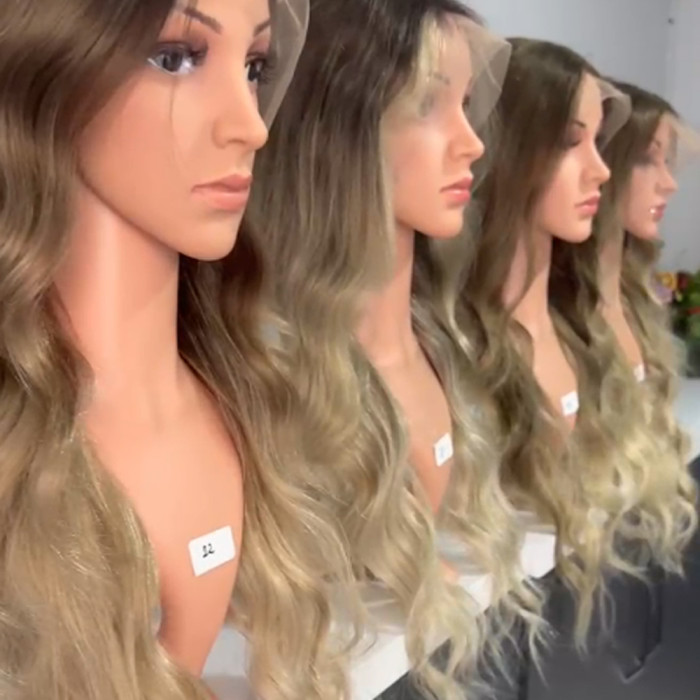 Ombreli FrontLace Tül Peruk Ombreli FrontLace Tül Peruk