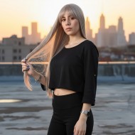 Fiber Sentetik Uzun Düz Kahküllü Peruk - Küllü Bebek Sarı Fiber Sentetik Uzun Düz Kahküllü Peruk - Küllü Bebek Sarı