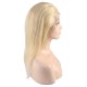 Gerçek Front Lace Platin Tül Peruk - 55-60cm Gerçek Front Lace Platin Tül Peruk - 55-60cm