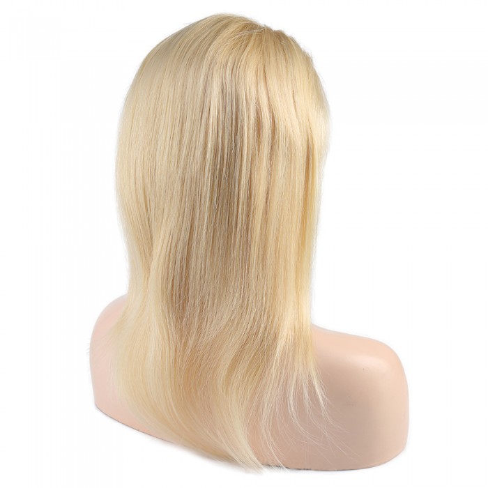 Gerçek Front Lace Platin Tül Peruk - 55-60cm Gerçek Front Lace Platin Tül Peruk - 55-60cm