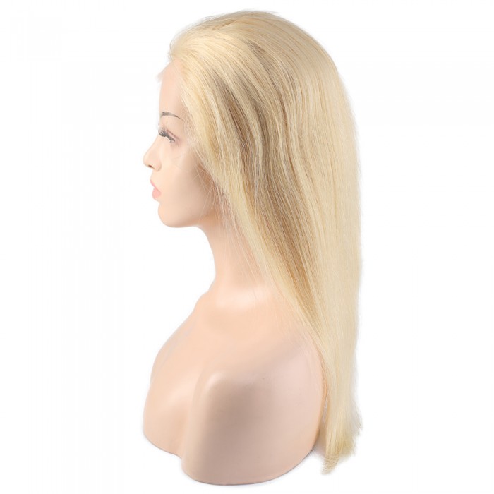 Gerçek Front Lace Platin Tül Peruk - 60-65cm