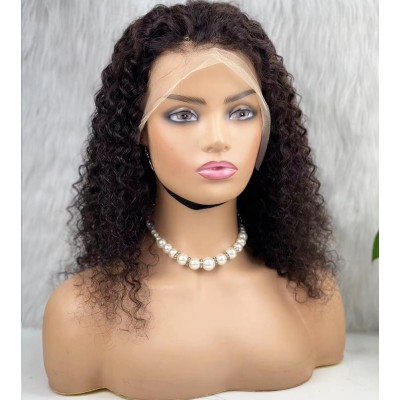 Gerçek Front Lace Tül Peruk - Kabarık Dalga - Doğal 50-55cm