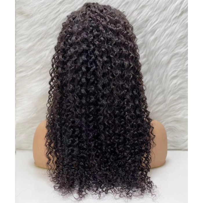 Gerçek Front Lace Tül Peruk - Su Dalgası - Doğal 60-65cm