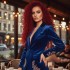 Gerçek Front Lace Tül Peruk - Derin Dalgalı - Kızıl 70-75cm