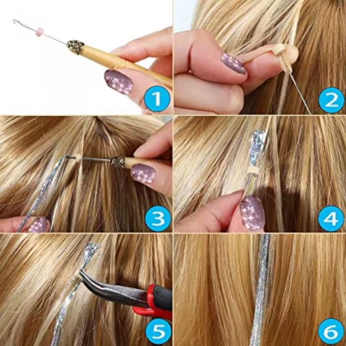 Hair Tinsel Saç Simi - HT04 Hair Tinsel Saç Simi - HT04