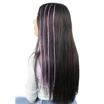 Fiber Sentetik Boncuk Kaynaklık Renkli Saç - Şeker Pembe - 100 Adet Fiber Sentetik Boncuk Kaynaklık Renkli Saç - Şeker Pembe - 100 Adet