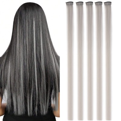  Renkli Sentetik Çıt Çıt - 5 Adet - D23