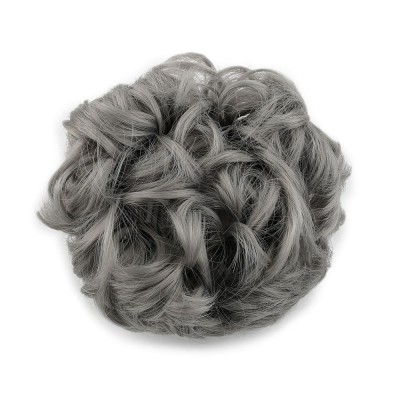 Yoğun Saçlı Lastikli Topuz Toka - Gri Yoğun Saçlı Lastikli Topuz Toka - Gri