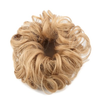 Saçlı Lastikli Topuz Toka - Balköpüğü Saçlı Lastikli Topuz Toka - Balköpüğü