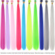 20 Adet Karışık Renkli Fiber Sentetik Kaynaklık Saç 60cm + Misina Takım Aparatı ve Boncuğu 20 Adet Karışık Renkli Fiber Sentetik Kaynaklık Saç 60cm + Misina Takım Aparatı ve Boncuğu