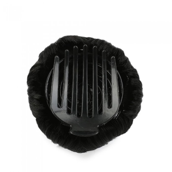 Taşlı Topuz Toka - Siyah Taşlı Topuz Toka - Siyah