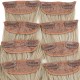 Fiber Sentetik Dalgalı 8 Parça Çıt Çıt - Karamel Platin Röfleli Fiber Sentetik Dalgalı 8 Parça Çıt Çıt - Karamel Platin Röfleli