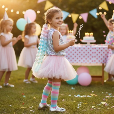 Balon Örgülü Lastikli At Kuyruğu - ACM08