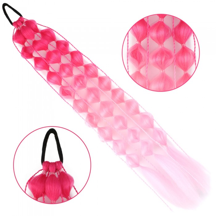 Balon Örgülü Lastikli At Kuyruğu - ACM10