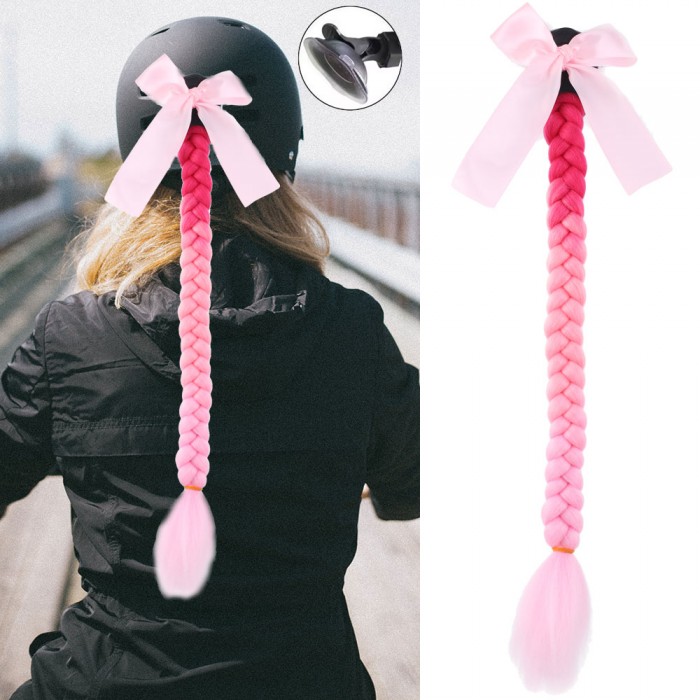 Motosiklet Kaskı Örgülü At Kuyruğu - ACM10