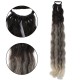 Lastik Tokalı At Kuyruğu Kabarık Afro Dalgalı - Kumral / Beyaz Platin Ombre Lastik Tokalı At Kuyruğu Kabarık Afro Dalgalı - Kumral / Beyaz Platin Ombre