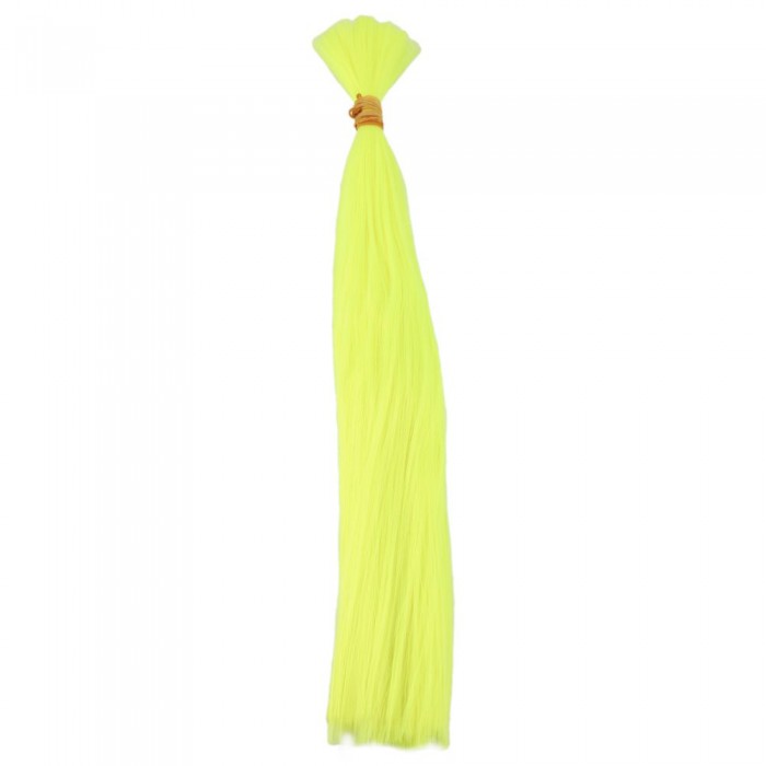 Neon Sarı Renkli Sentetik Boğum Saç - 1Kg Neon Sarı Renkli Sentetik Boğum Saç - 1Kg