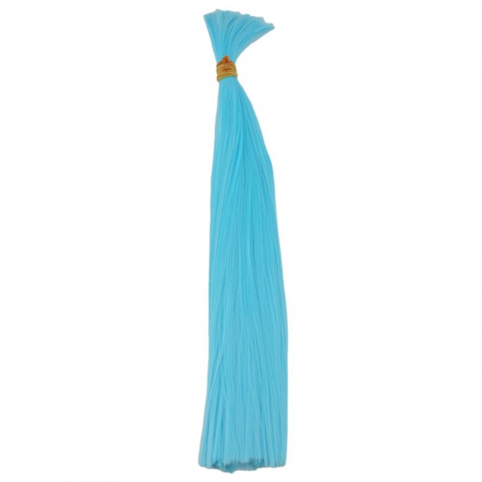 Bebek Mavisi Renkli Sentetik Boğum Saç - 1Kg